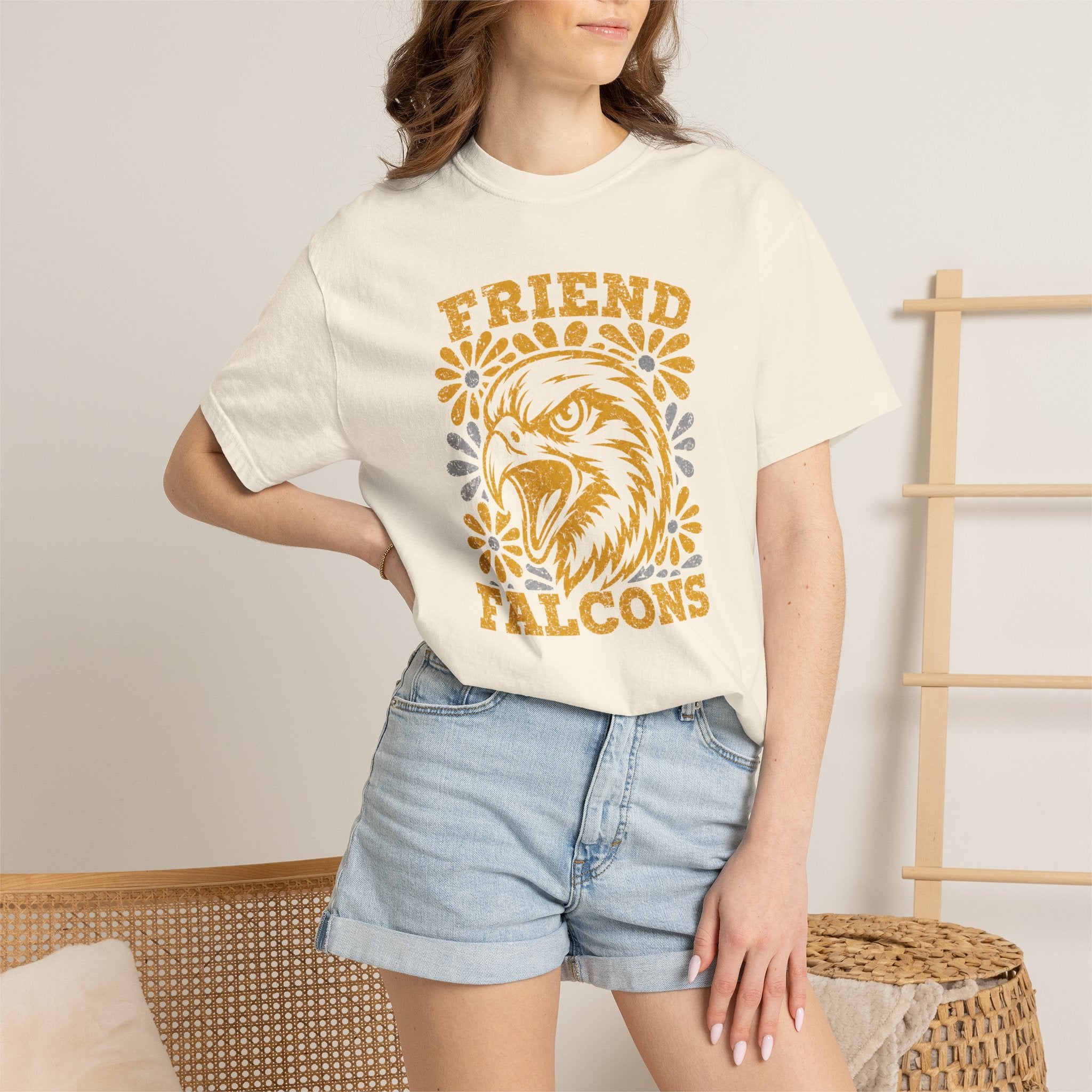 "Friend Falcons" Eagle Graphic Tee