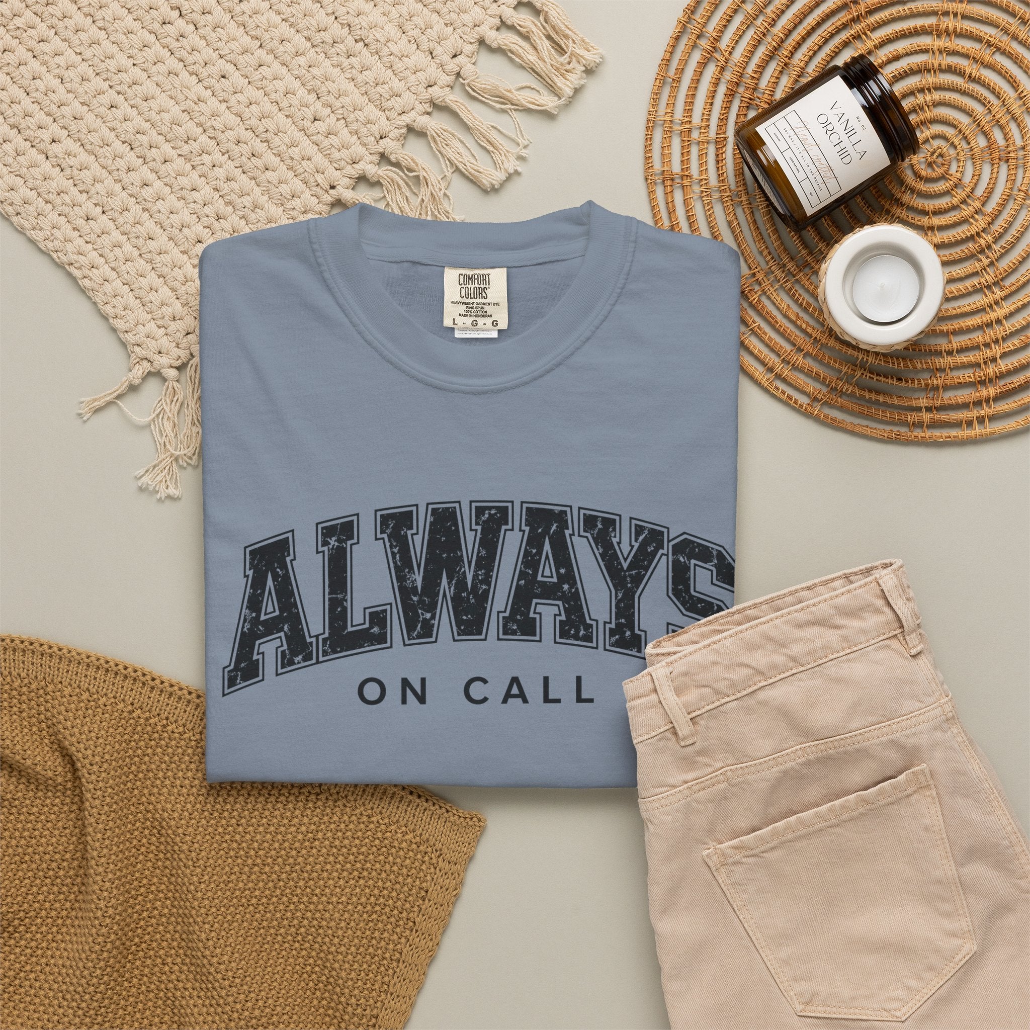 Always On Call T-Shirt — Vintage Athletic Graphic Tee