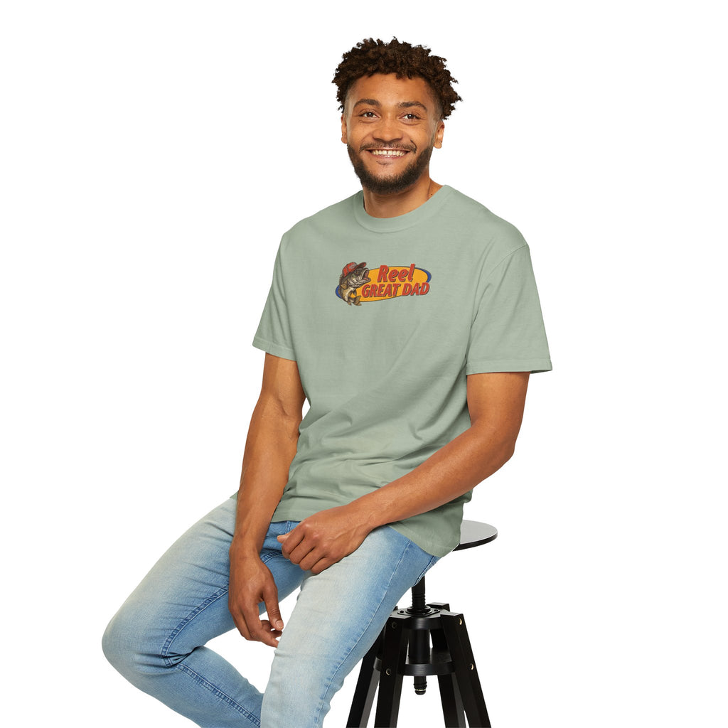 Reel Great Dad T‑Shirt — Fishing Dad Graphic Tee