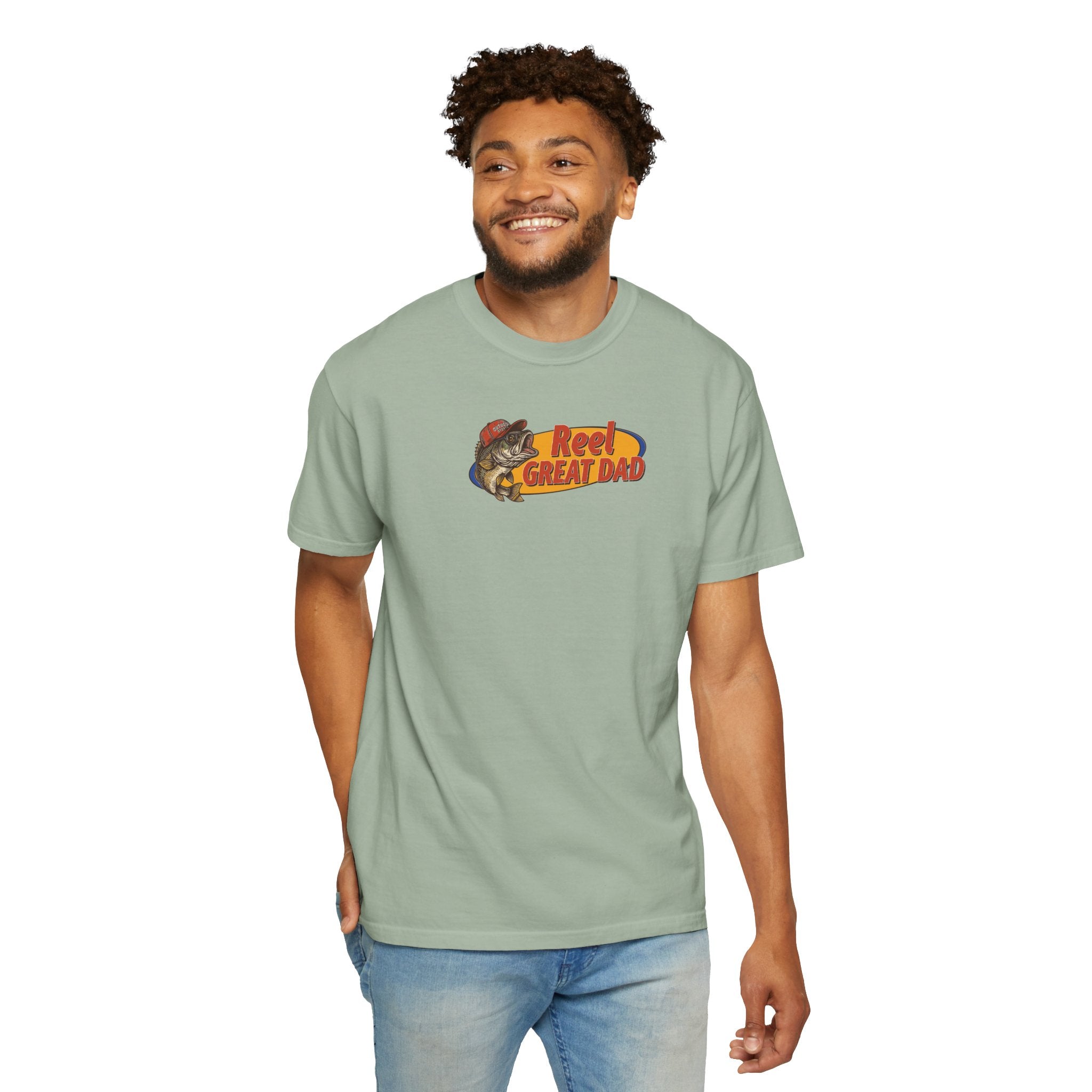 Reel Great Dad T‑Shirt — Fishing Dad Graphic Tee