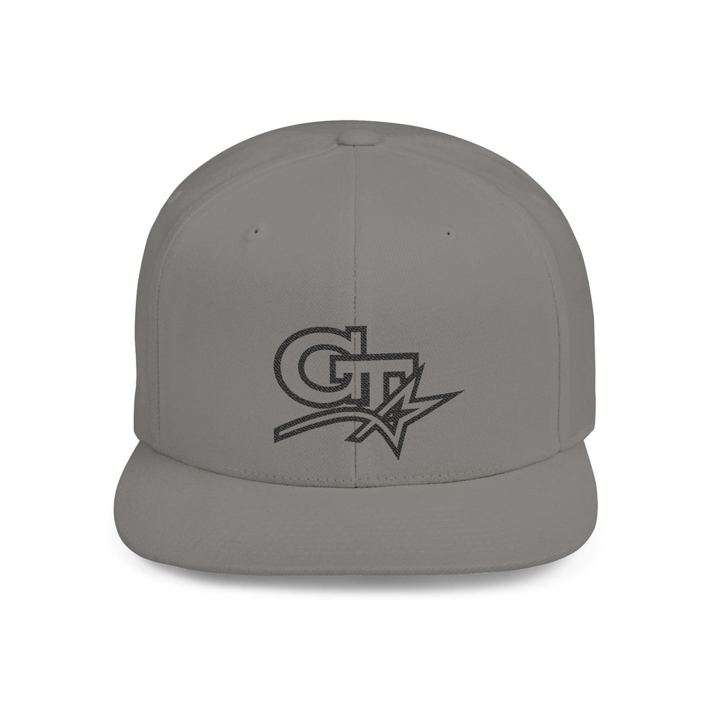 Flat Bill Snapback Hat — GT Futures Embroidered Logo