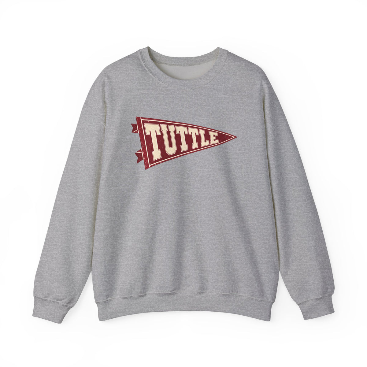 Tuttle Vintage Varsity Pennant Crewneck Sweatshirt