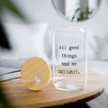 OkieMomExclusive – “all good things and no bullshit.” 16oz Bamboo Lid Tumbler