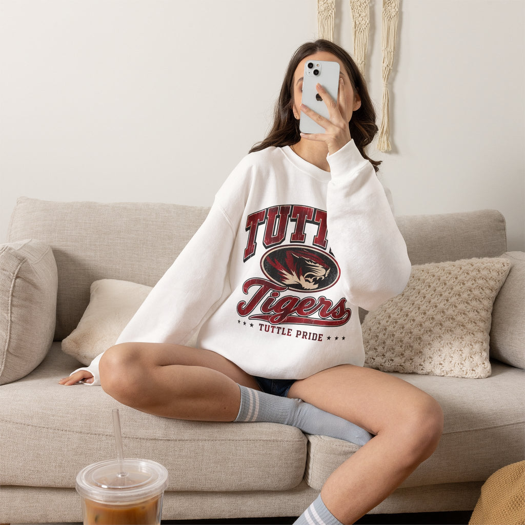 Tuttle Tigers Crewneck Sweatshirt