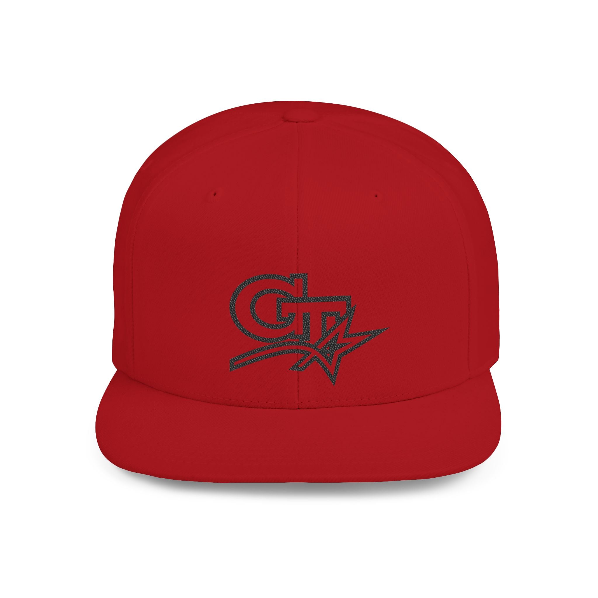 Flat Bill Snapback Hat — GT Futures Embroidered Logo