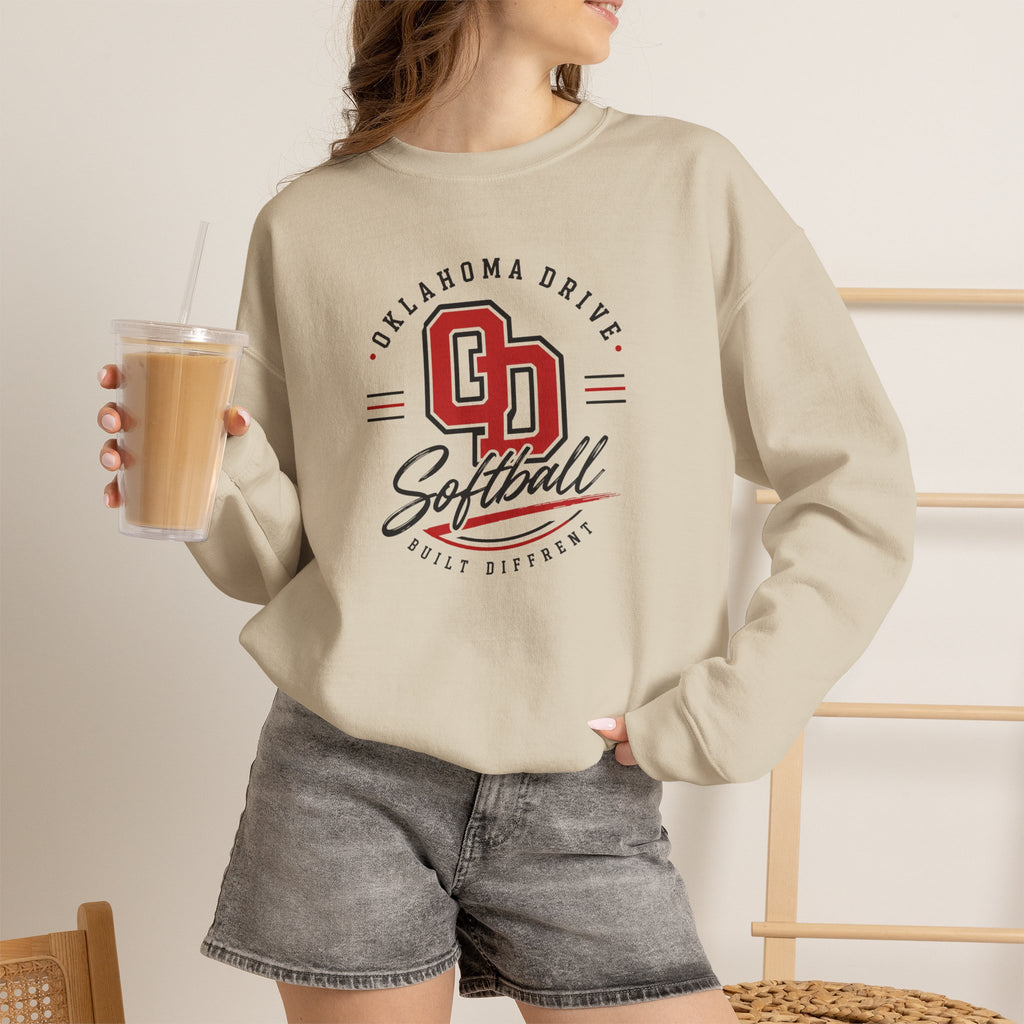 Oklahoma Drive Softball Crewneck Sweatshirt