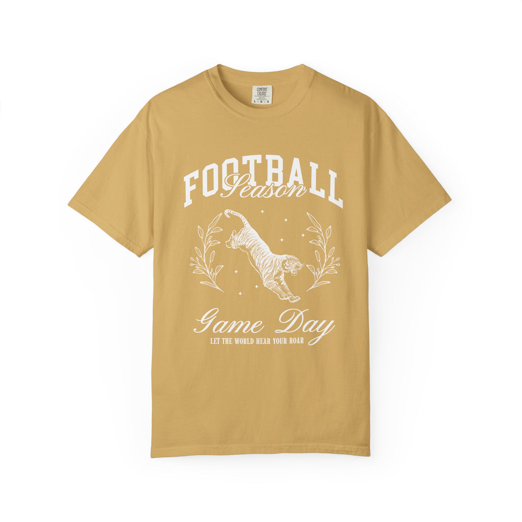 Football Season Game Day T-Shirt — Vintage Tiger Tailgate Tee