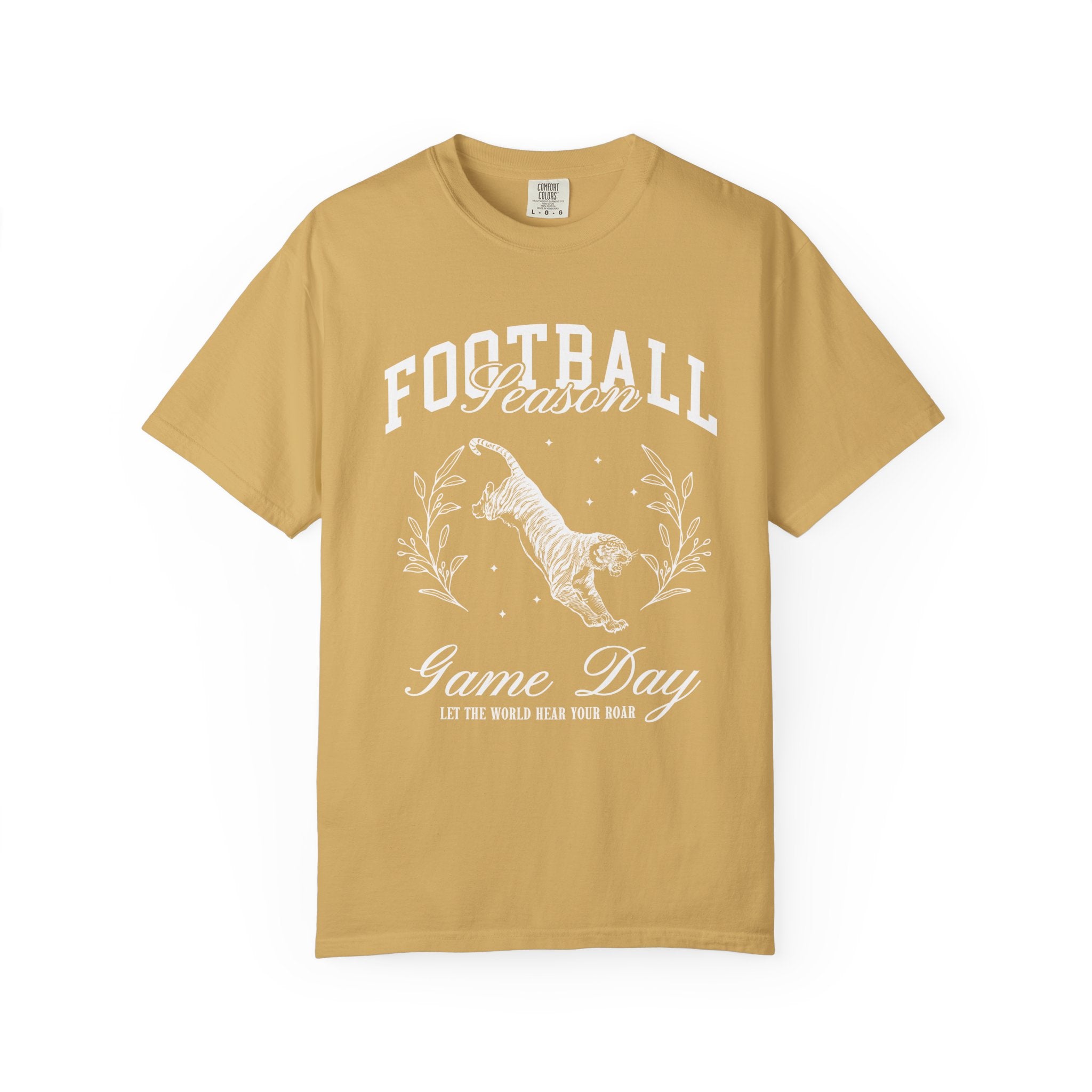 Football Season Game Day T-Shirt — Vintage Tiger Tailgate Tee