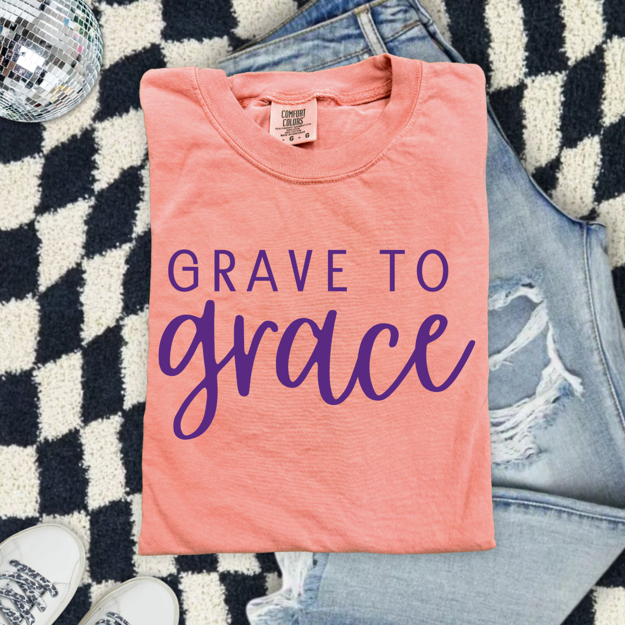 Grave to Grace Comfort Colors T-Shirt