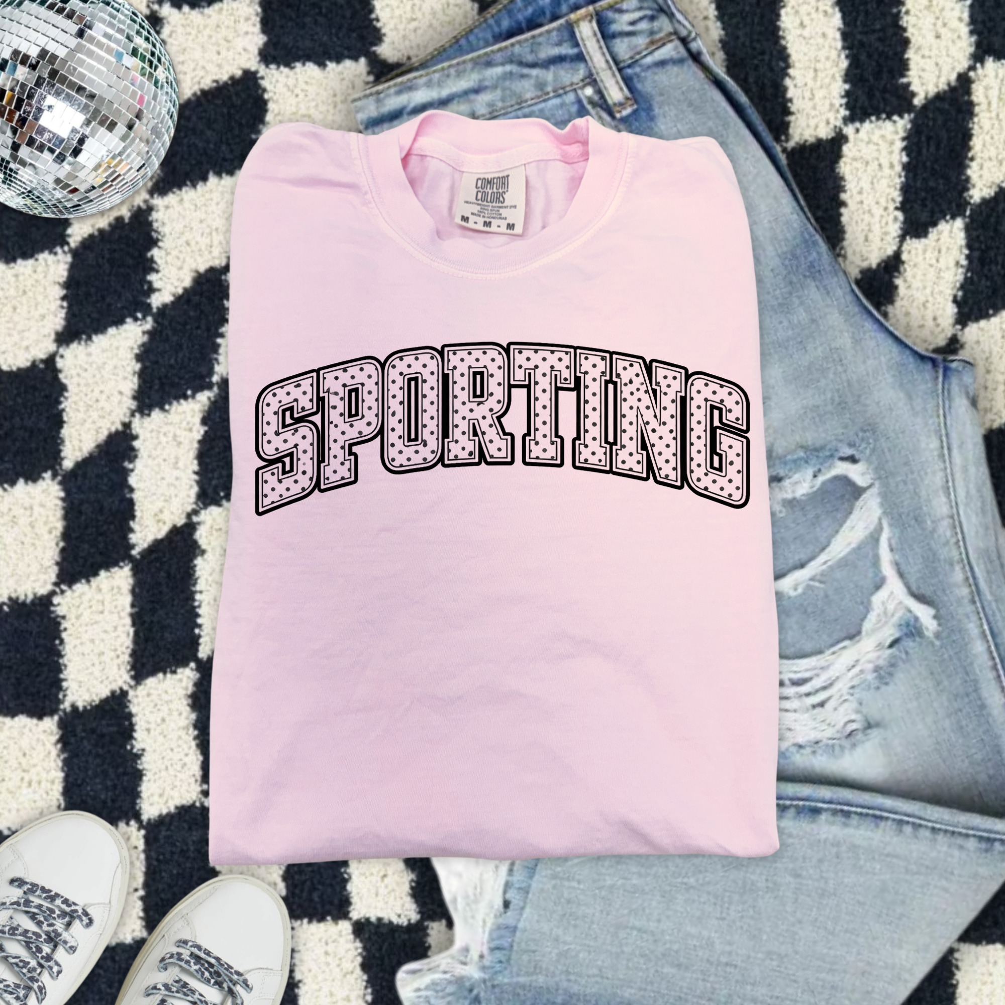 Sporting Vintage Graphic T-Shirt — Comfort Colors Tee