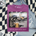 Raccoon T-Shirt — "Ask Me Again After Lunch" Casual Tee