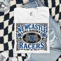 Newcastle Racers Oklahoma T-Shirt — Vintage Racing Graphic Tee