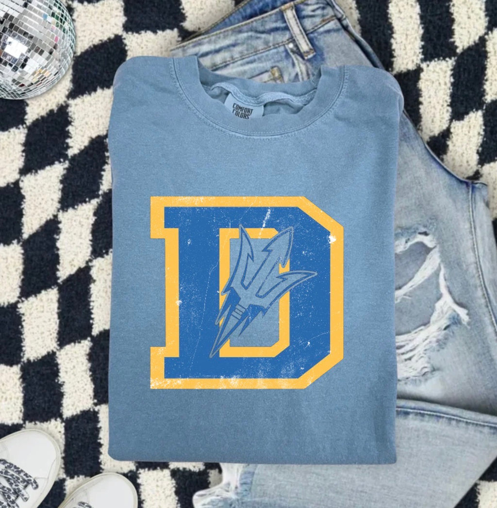 Retro Dibble Demons Logo T-Shirt