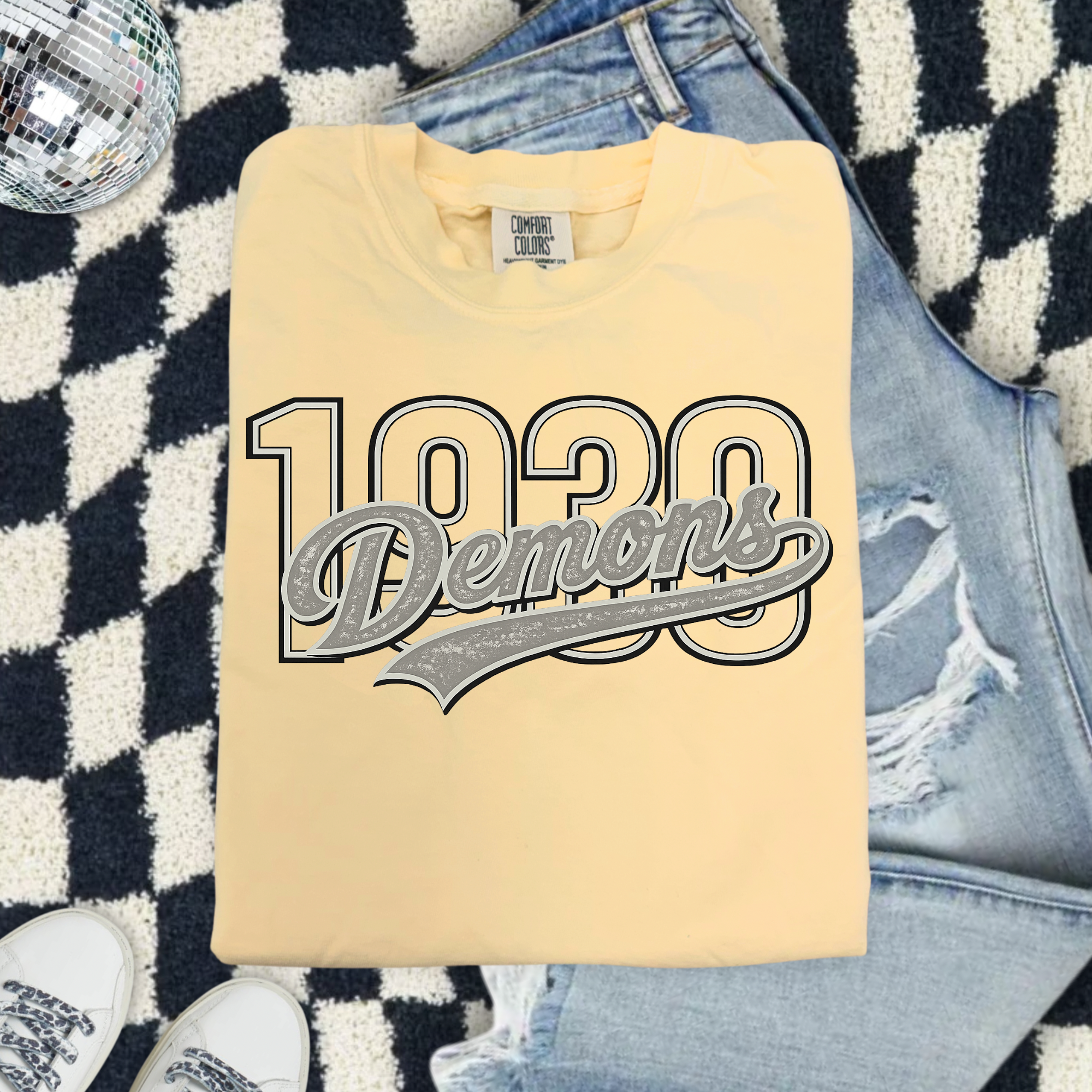 1930 Dibble Retro Script T-Shirt — Vintage Style Tee