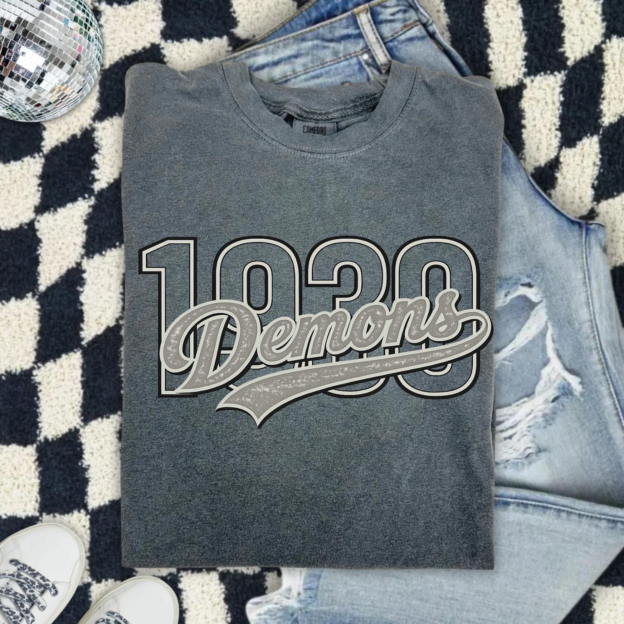 1930 Dibble Retro Script T-Shirt — Vintage Style Tee