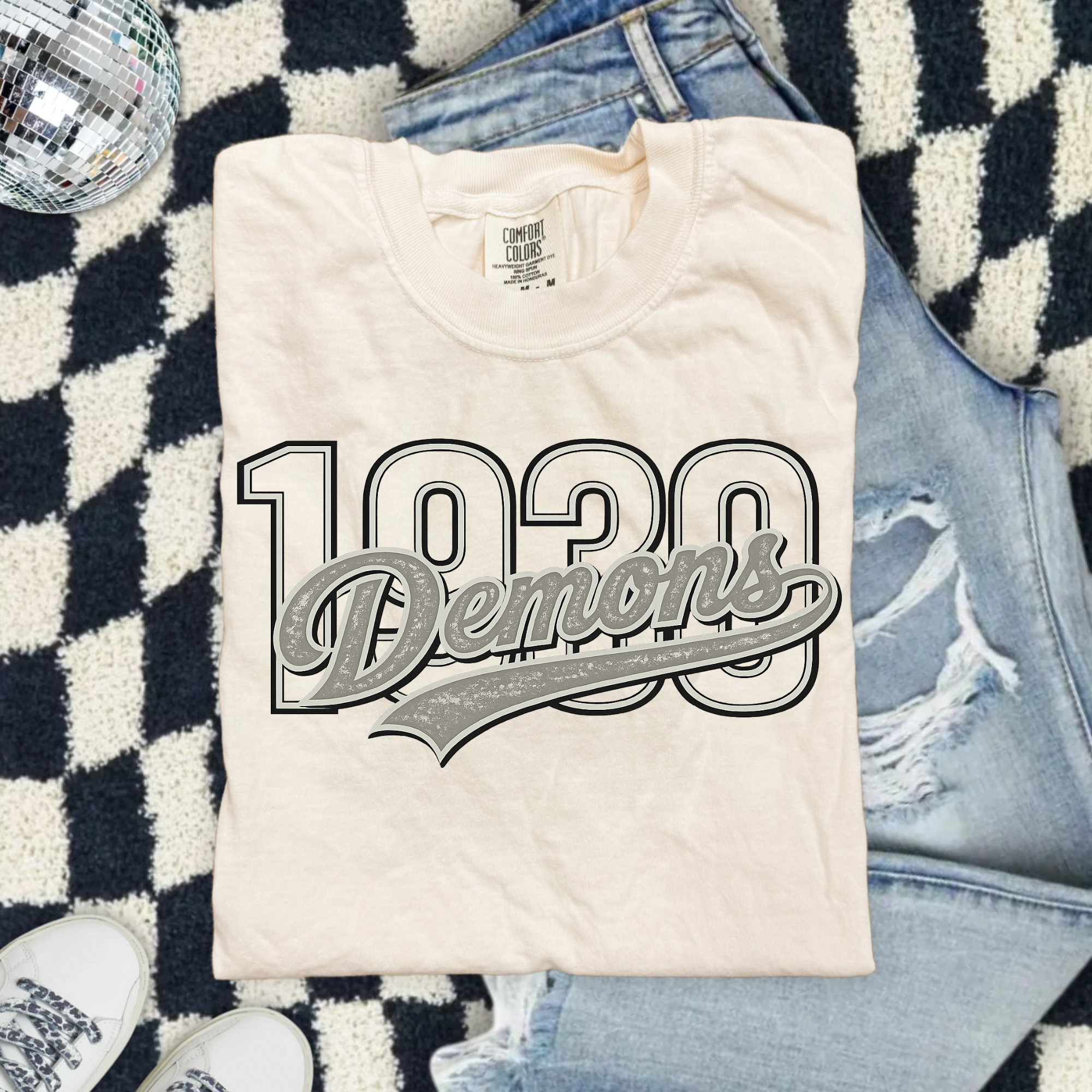 1930 Dibble Retro Script T-Shirt — Vintage Style Tee