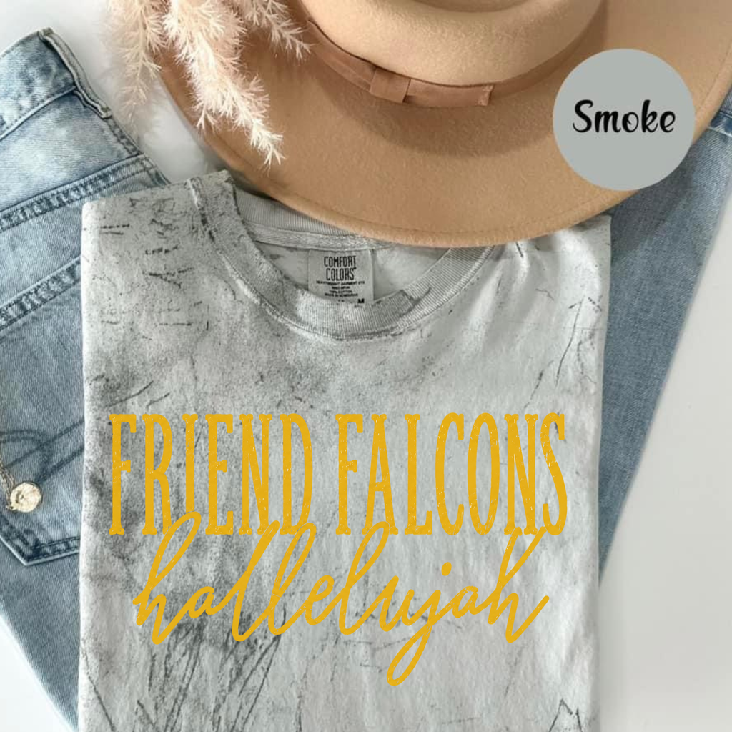Friend Falcons  — Vintage Marble Team Tee