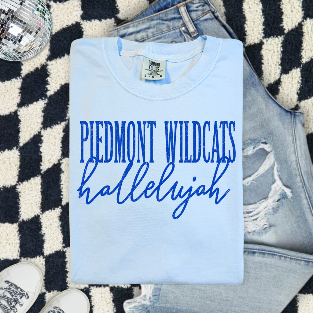 Piedmont Wildcats 'Hallelujah' Team T-Shirt