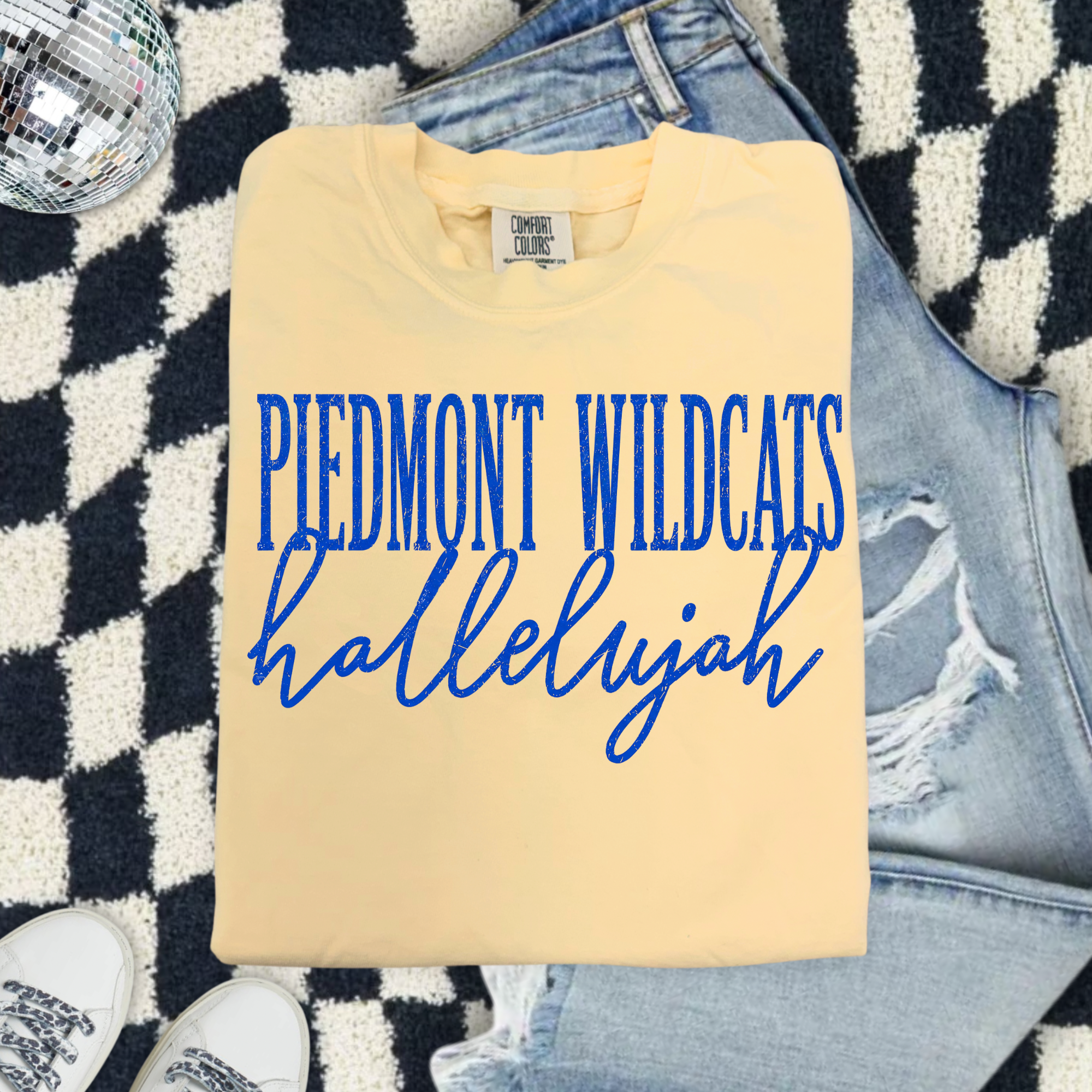 Piedmont Wildcats 'Hallelujah' Team T-Shirt