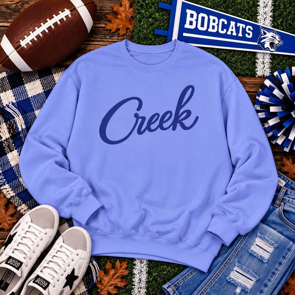 Creek Script Sweatshirt