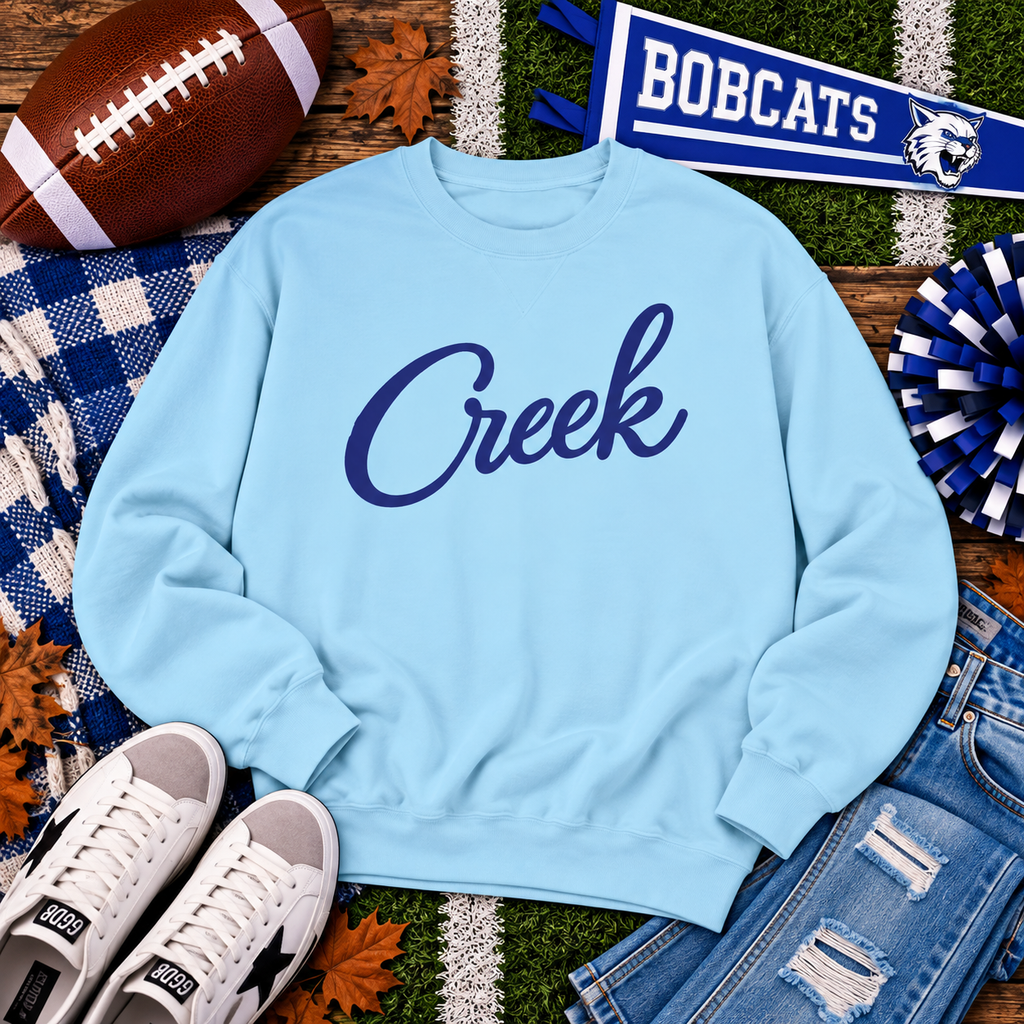 Creek Script Sweatshirt