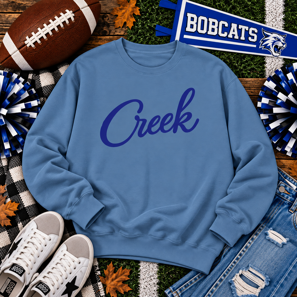 Creek Script Sweatshirt