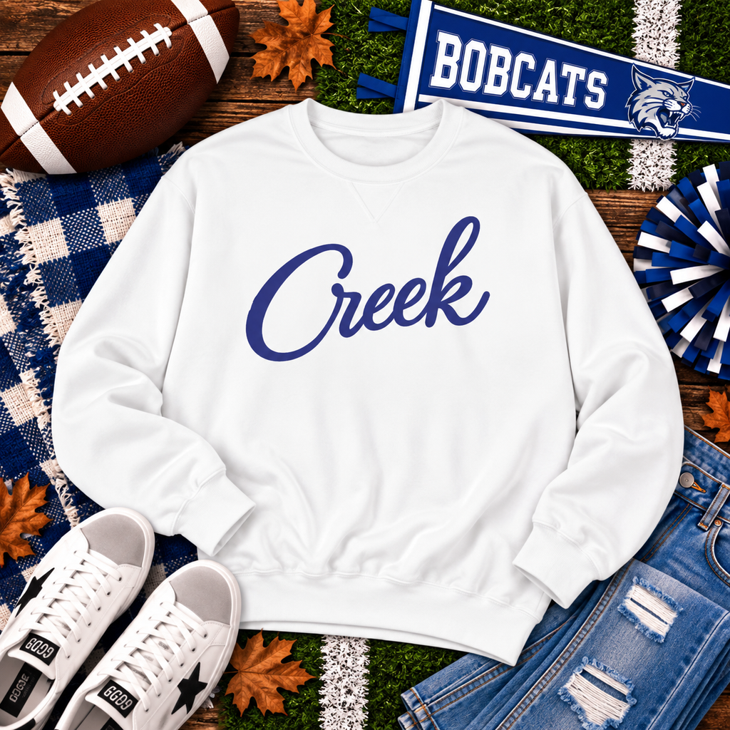 Creek Script Sweatshirt