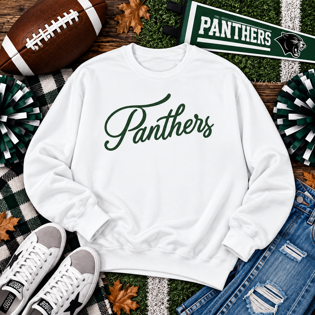 Panthers Script Sweatshirt