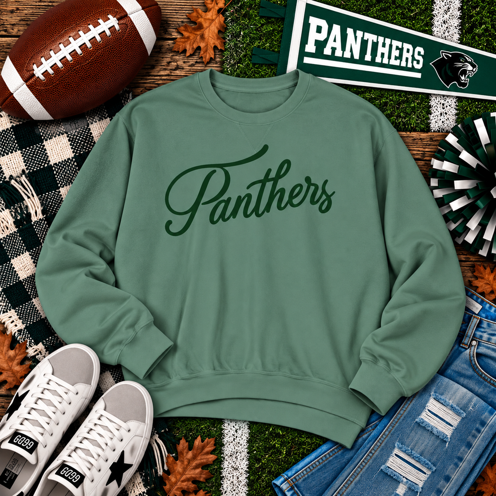 Panthers Script Sweatshirt