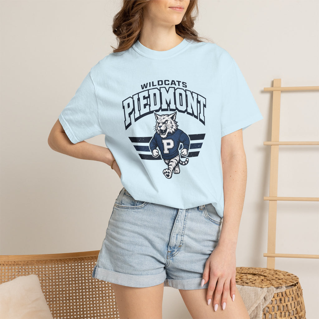 Piedmont Wildcats Vintage Mascot T-Shirt