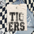 Tigers Vintage Distressed Tee