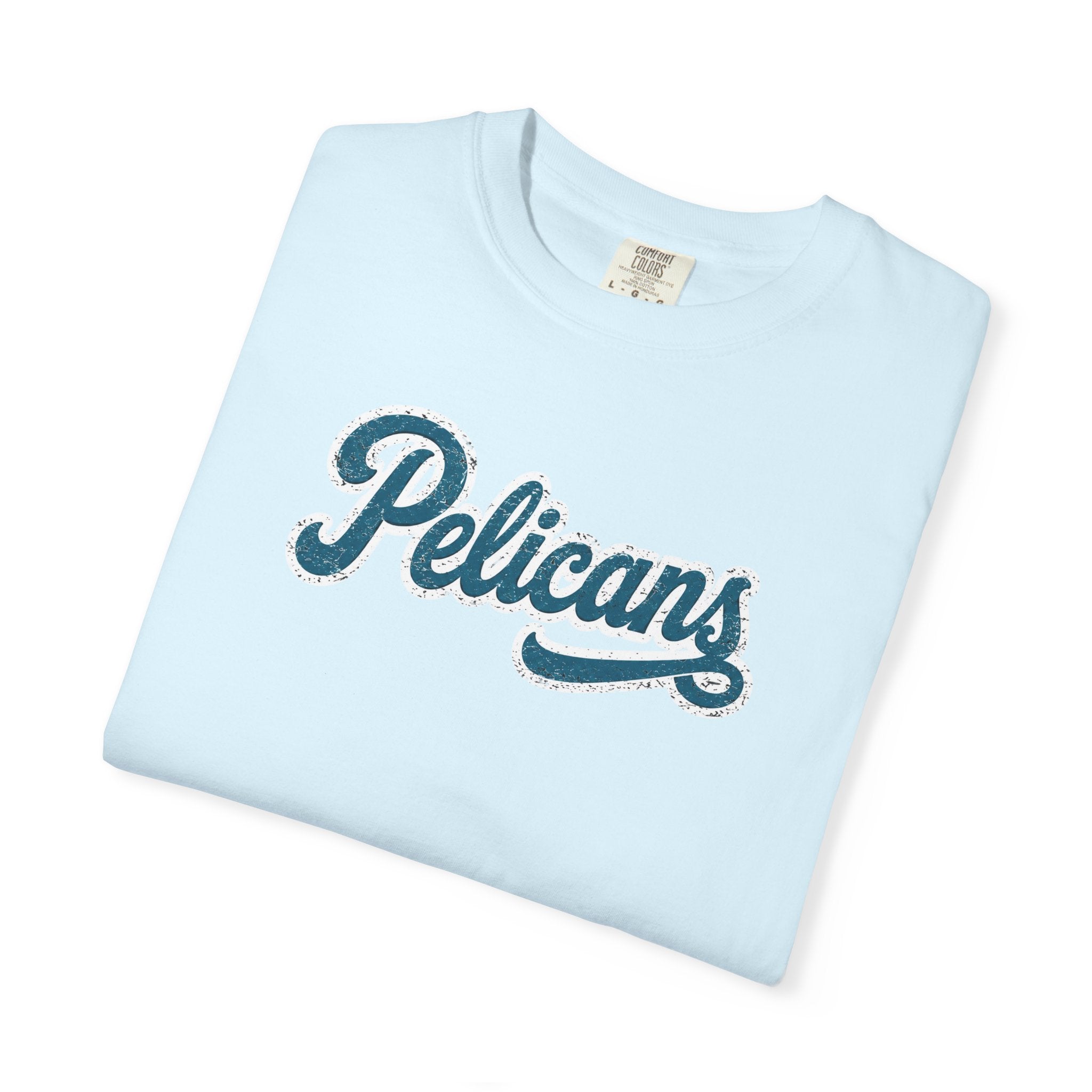 Pelicans Script CC Regular Length Tee