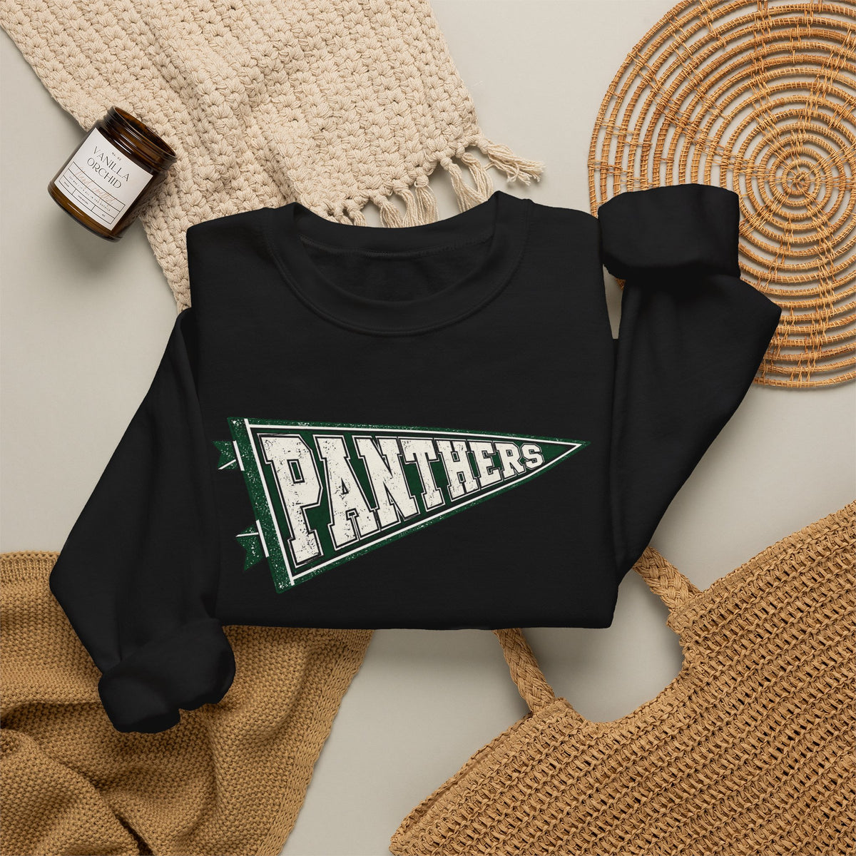 Panthers Pennant Crewneck Sweatshirt