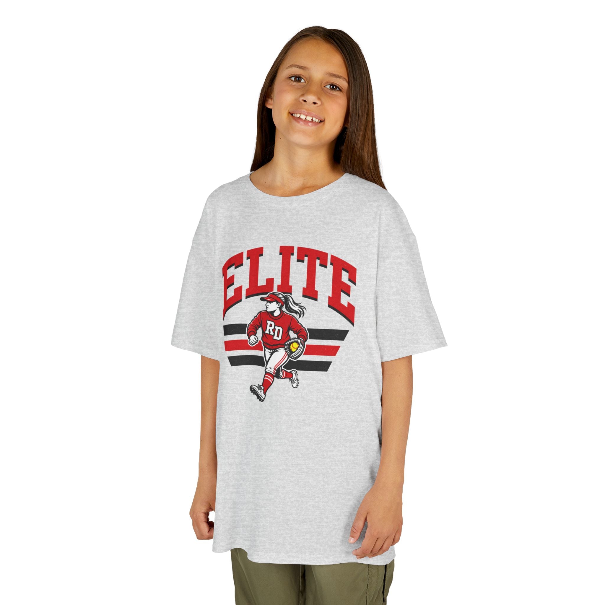 Kids 'Elite' Football Player Tee — Youth Sports Shirt
