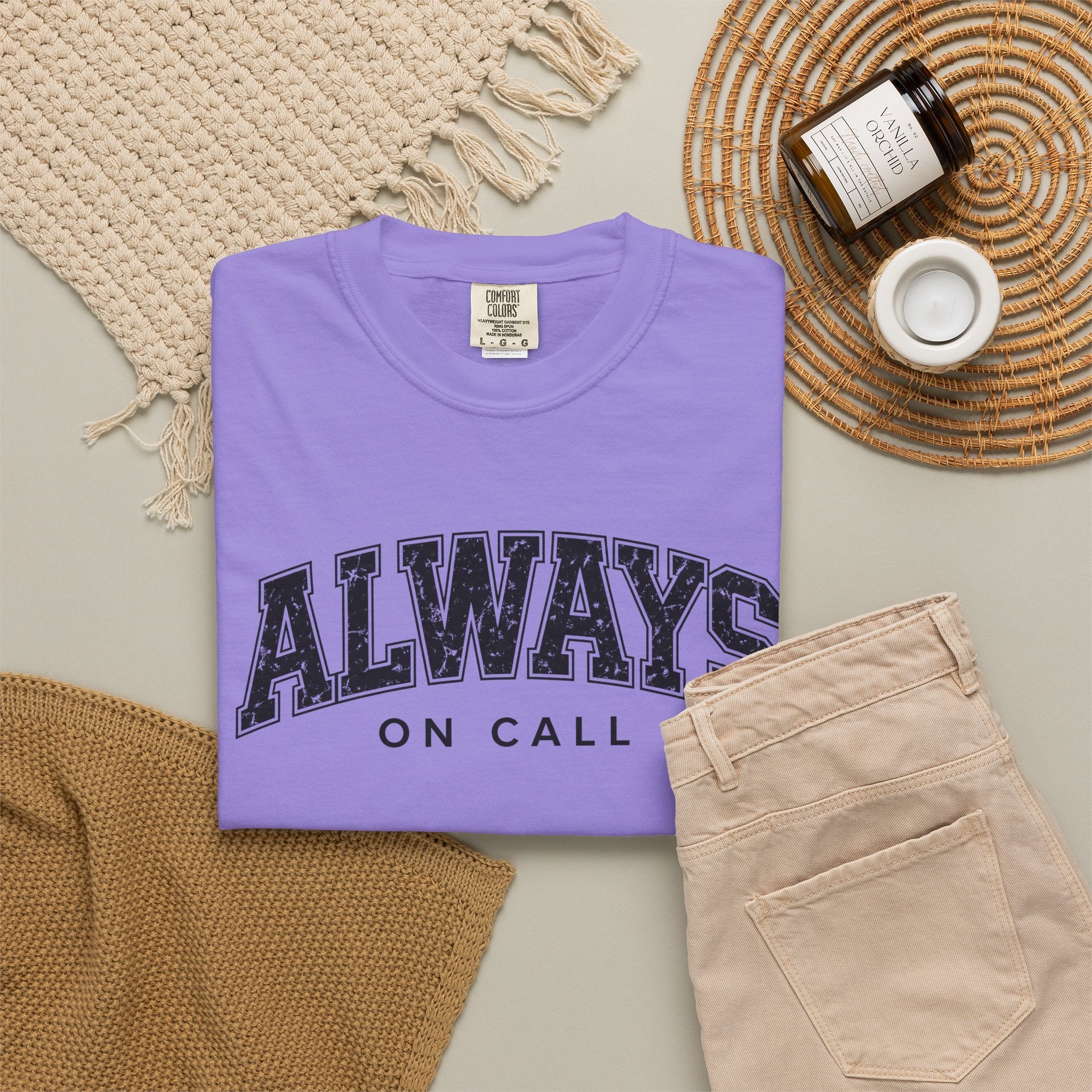 Always On Call T-Shirt — Vintage Athletic Graphic Tee
