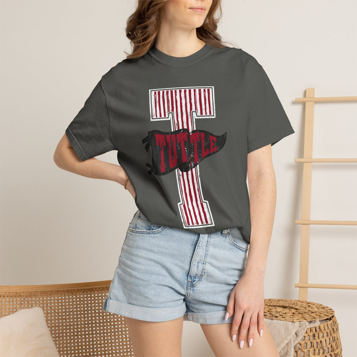 Tuttle Distressed CC Tee