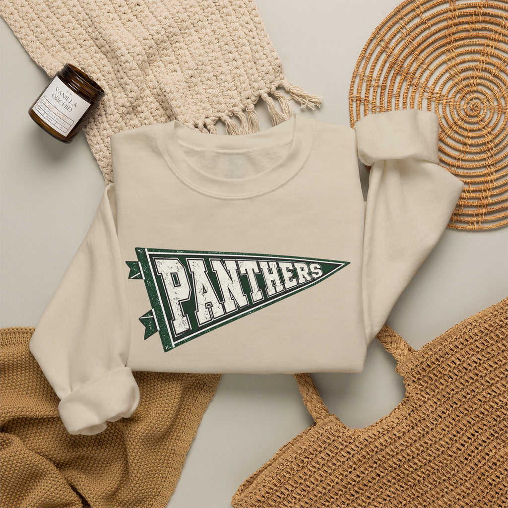 Panthers Pennant Crewneck Sweatshirt