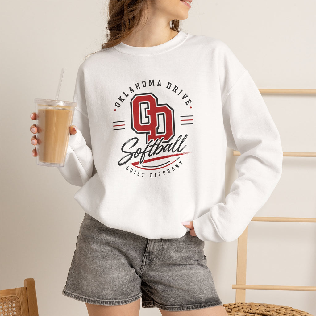 Oklahoma Drive Softball Crewneck Sweatshirt