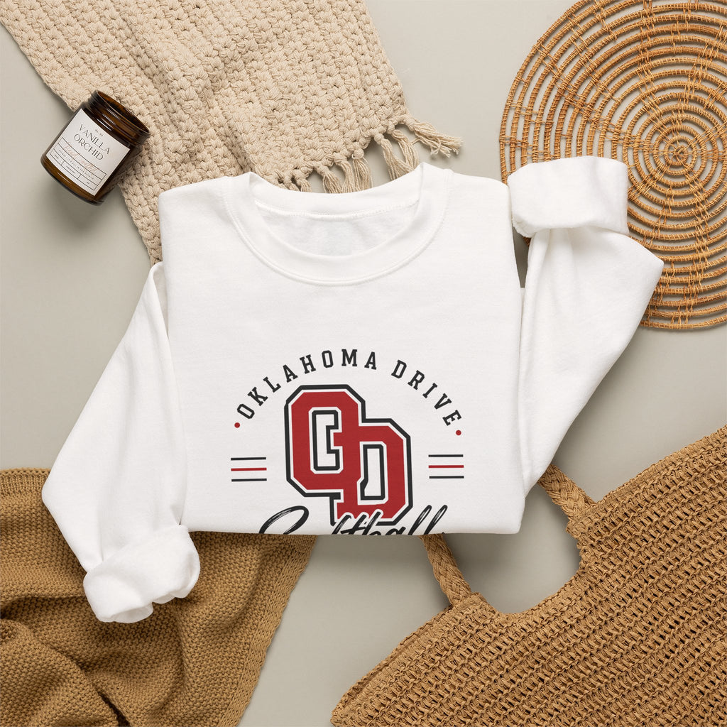 Oklahoma Drive Softball Crewneck Sweatshirt