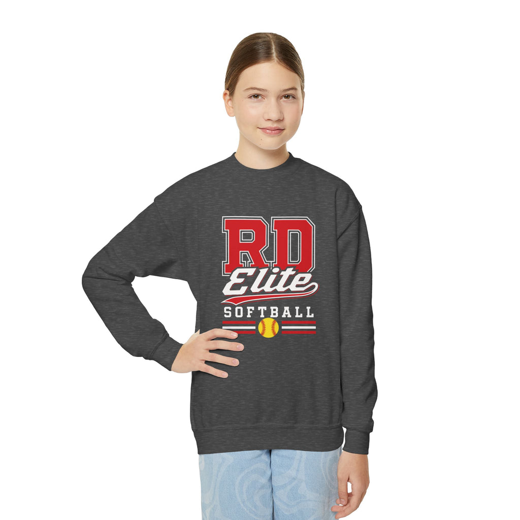 Youth Crewneck Sweatshirt - RD Elite Softball Team Pullover