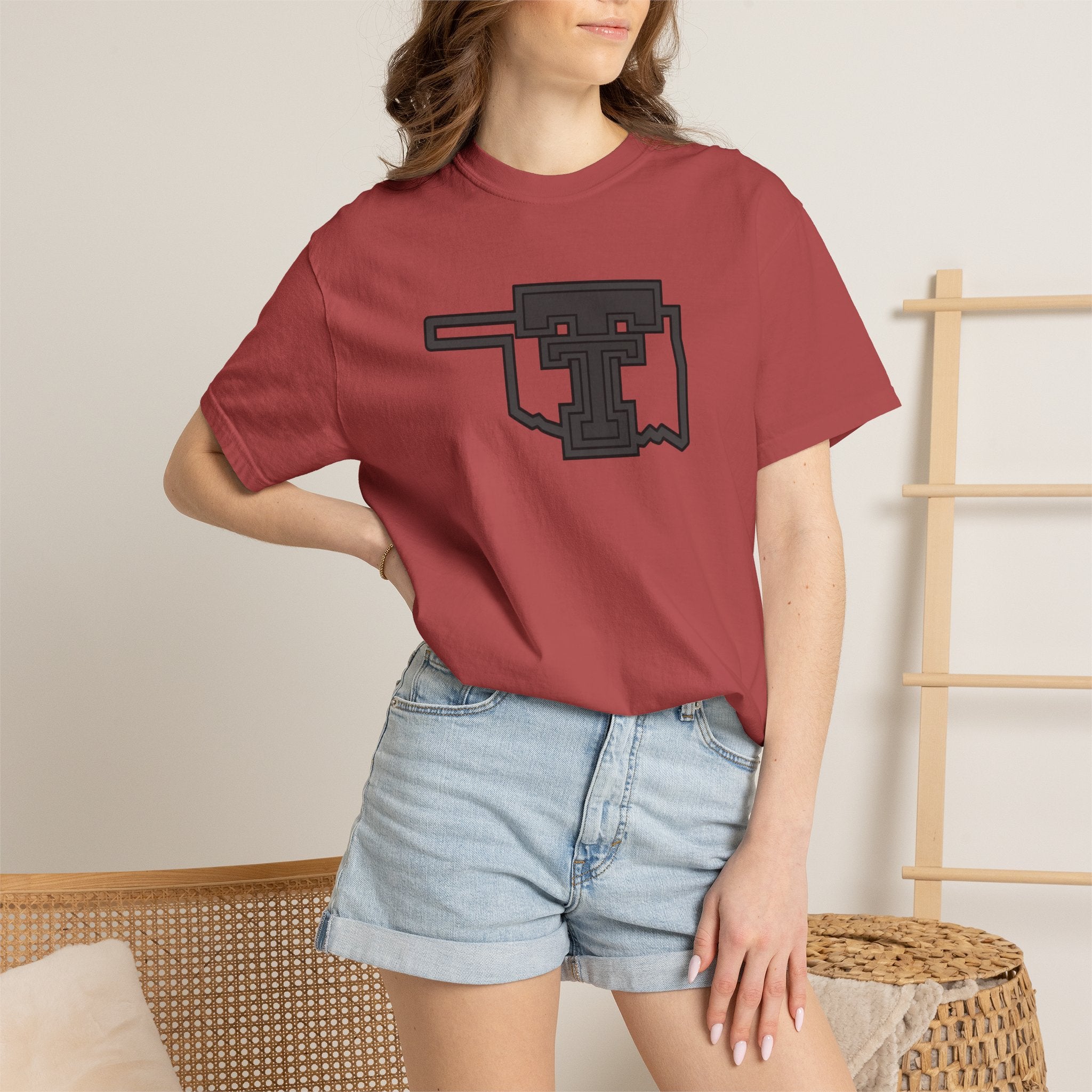 Tuttle Tiger T-Shirt — Retro State Outline Tee