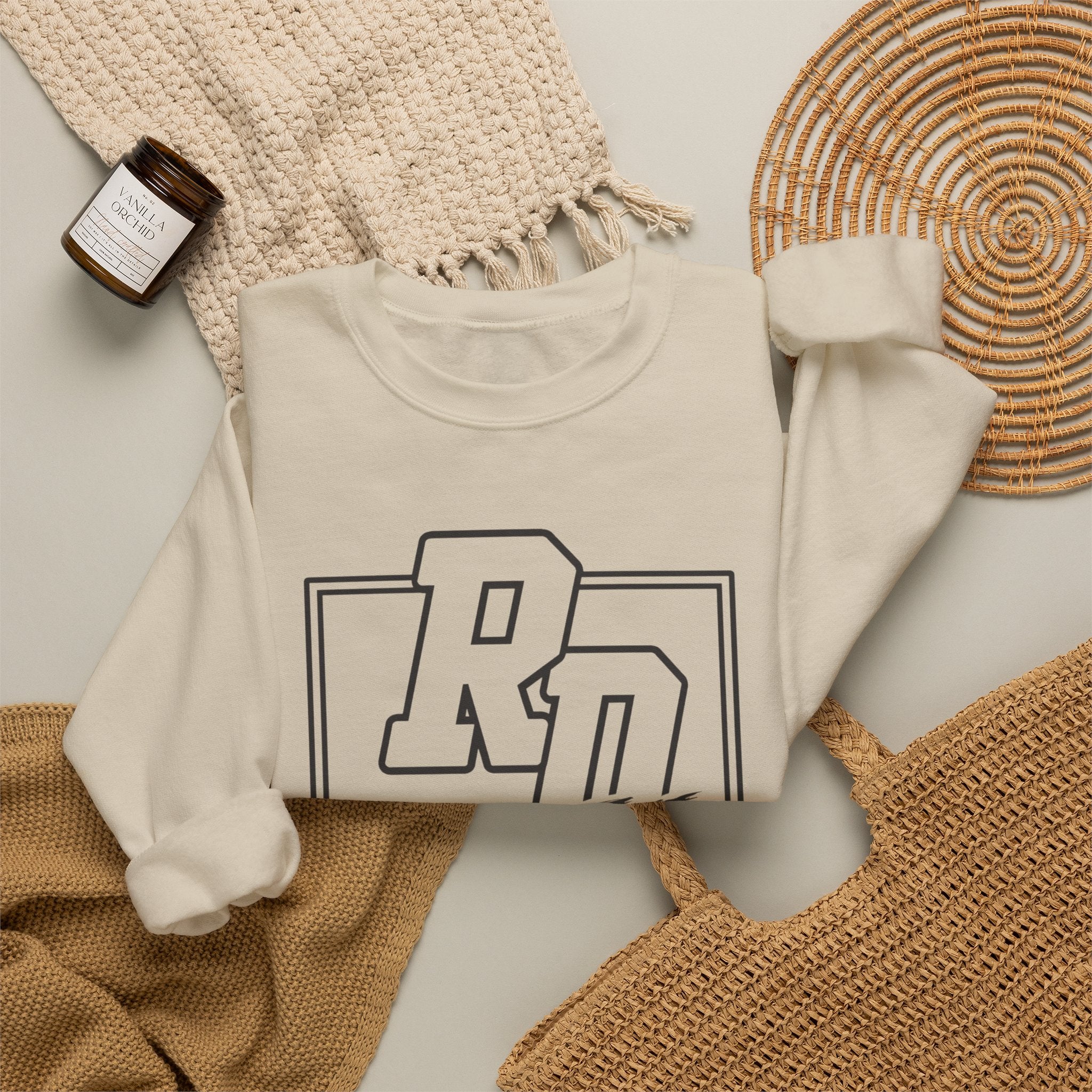 RD Elite Crewneck Sweatshirt — Athletic Vintage Logo Pullover