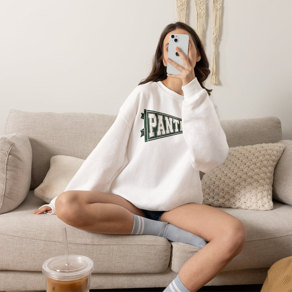 Panthers Pennant Crewneck Sweatshirt