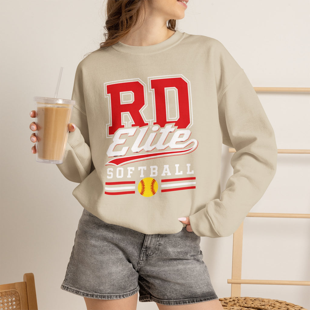 RD Elite Softball Adult Crewneck Sweatshirt