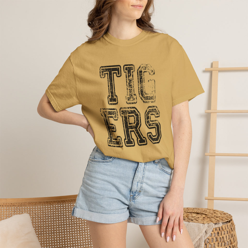 Tigers Vintage Distressed Tee