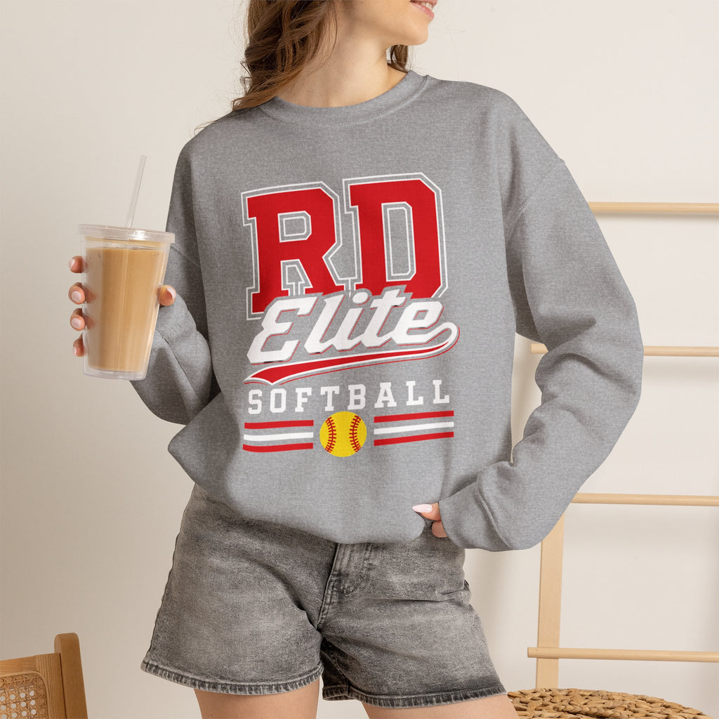 RD Elite Softball Adult Crewneck Sweatshirt
