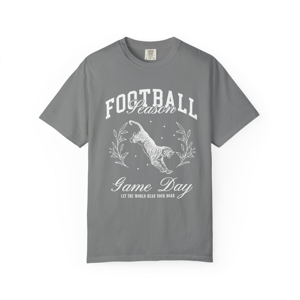 Football Season Game Day T-Shirt — Vintage Tiger Tailgate Tee