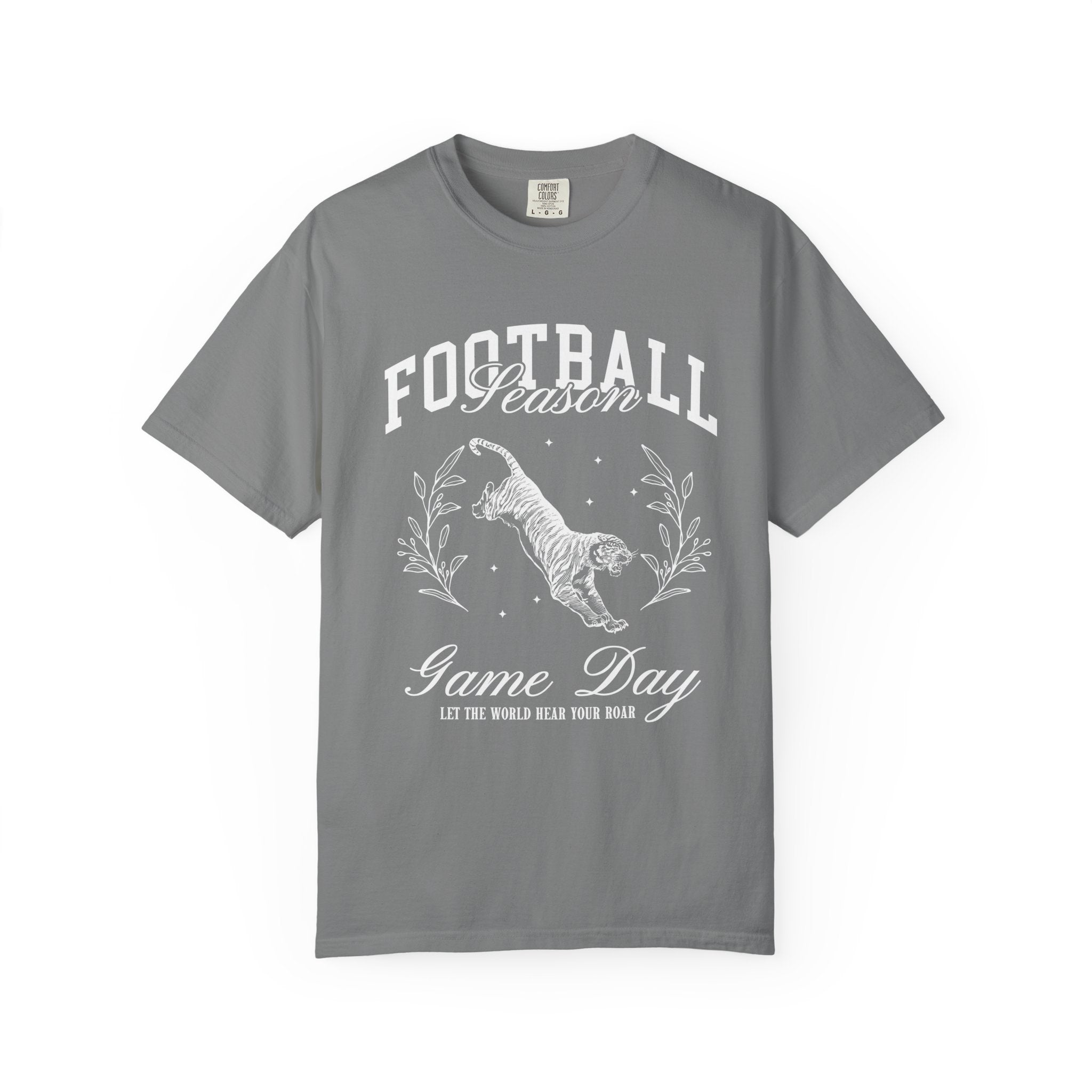 Football Season Game Day T-Shirt — Vintage Tiger Tailgate Tee