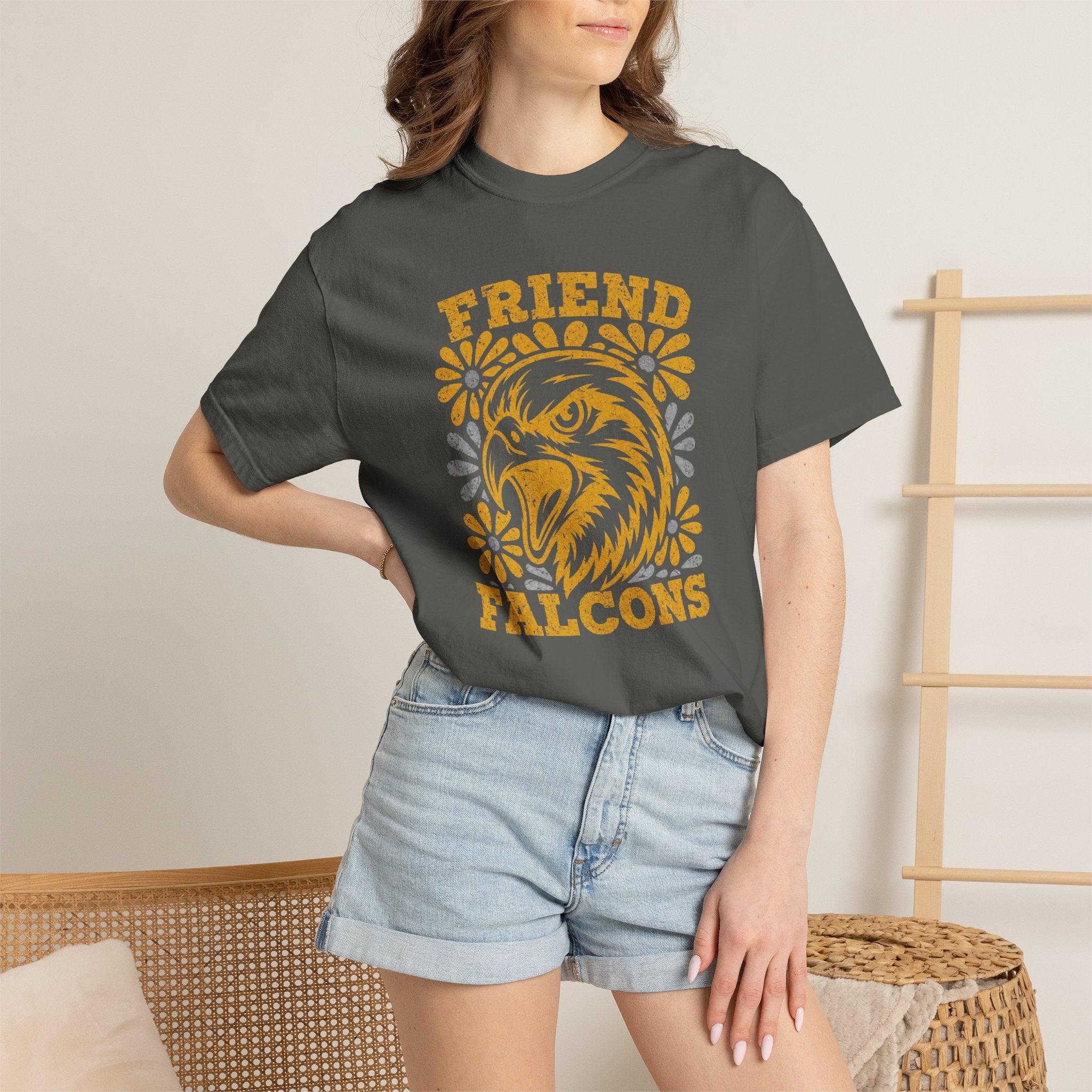 "Friend Falcons" Eagle Graphic Tee