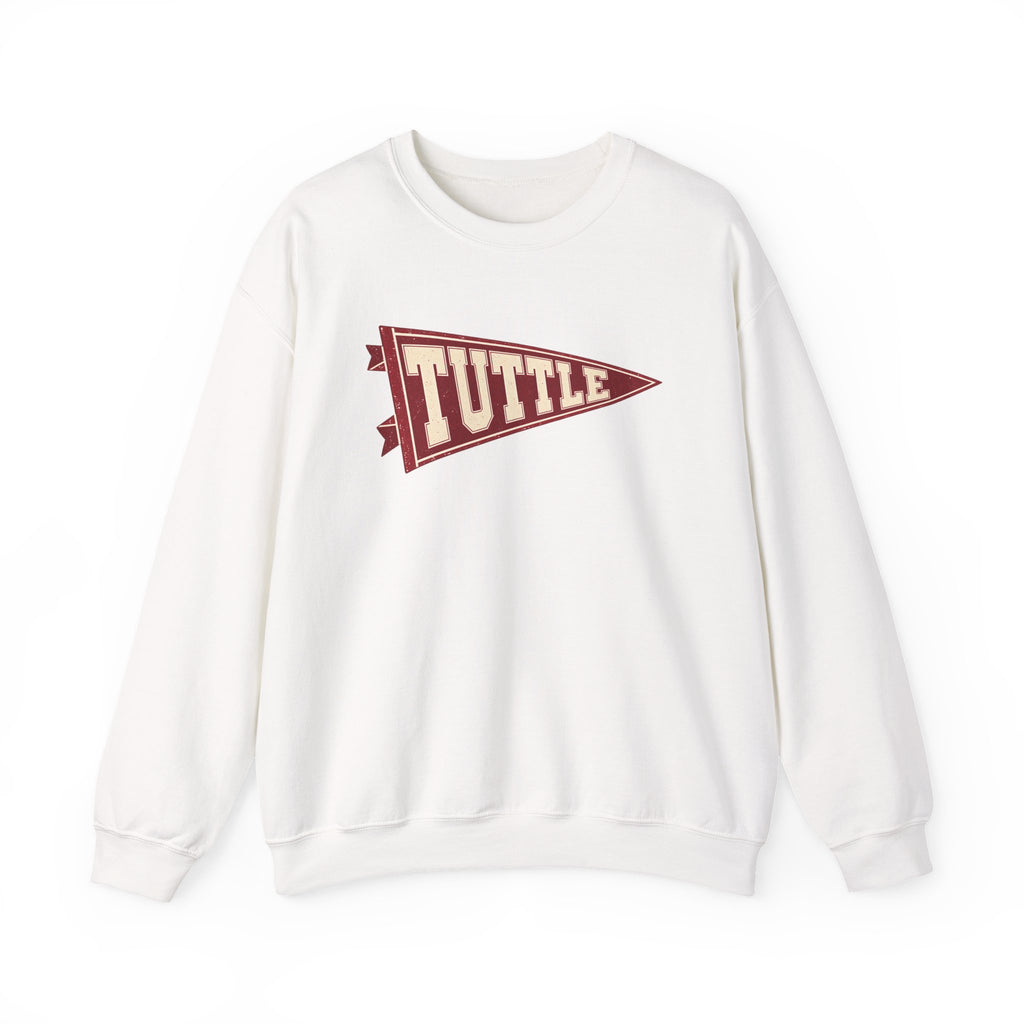 Tuttle Vintage Varsity Pennant Crewneck Sweatshirt